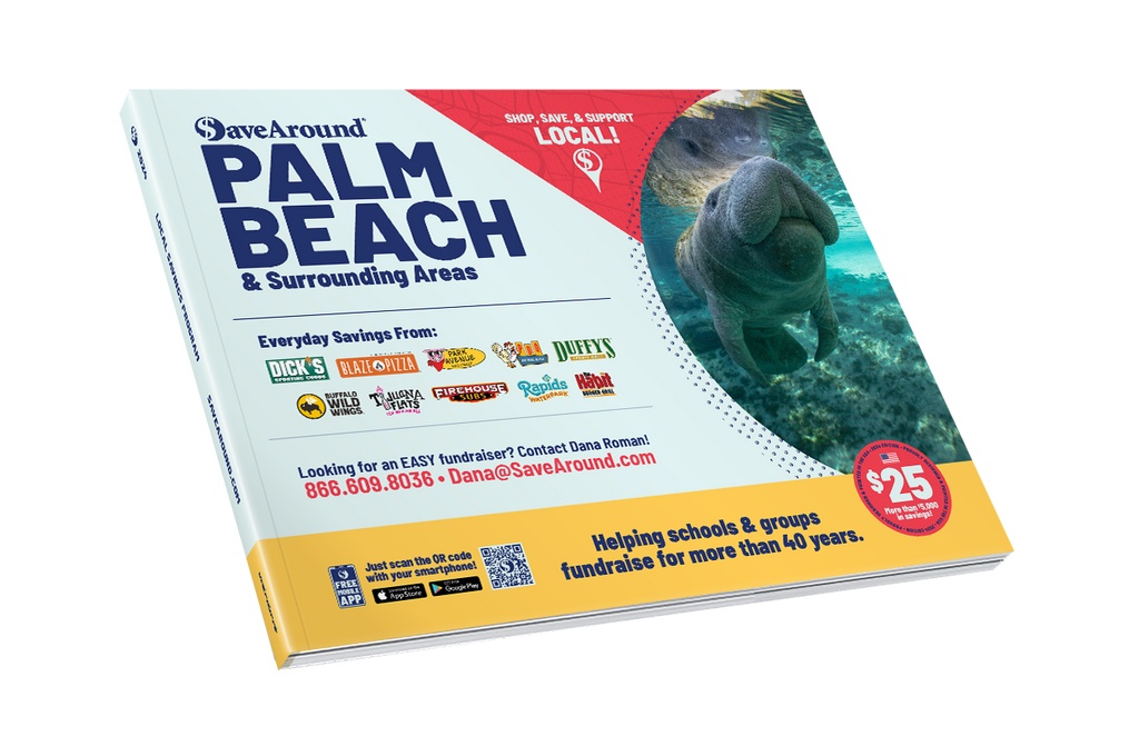 2024 Palm Beach & Surrounding Areas SaveAround® Coupon Book