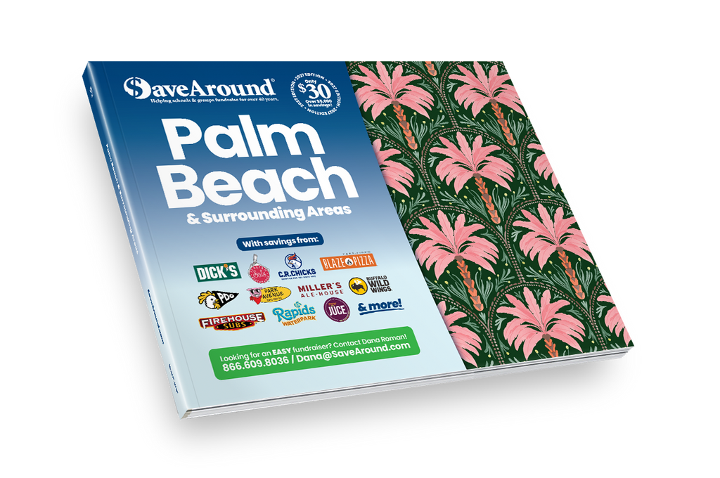 2027 Palm Beach & Surrounding Areas SaveAround® Coupon Book