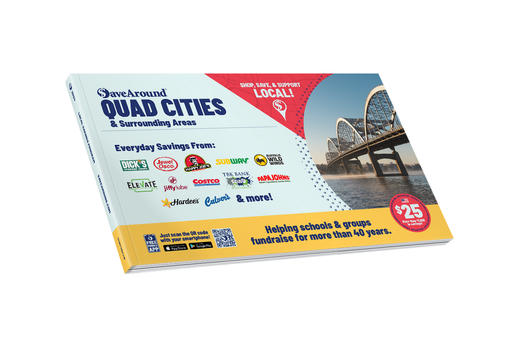 2024 Quad Cities & Surrounding Areas SaveAround® Coupon Book