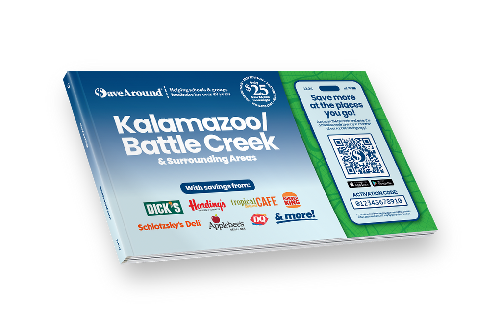 2027 Kalamazoo / Battle Creek & Surrounding Areas SaveAround® Coupon Book