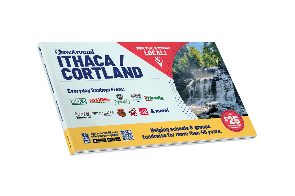 2024 Ithaca / Cortland SaveAround® Coupon Book