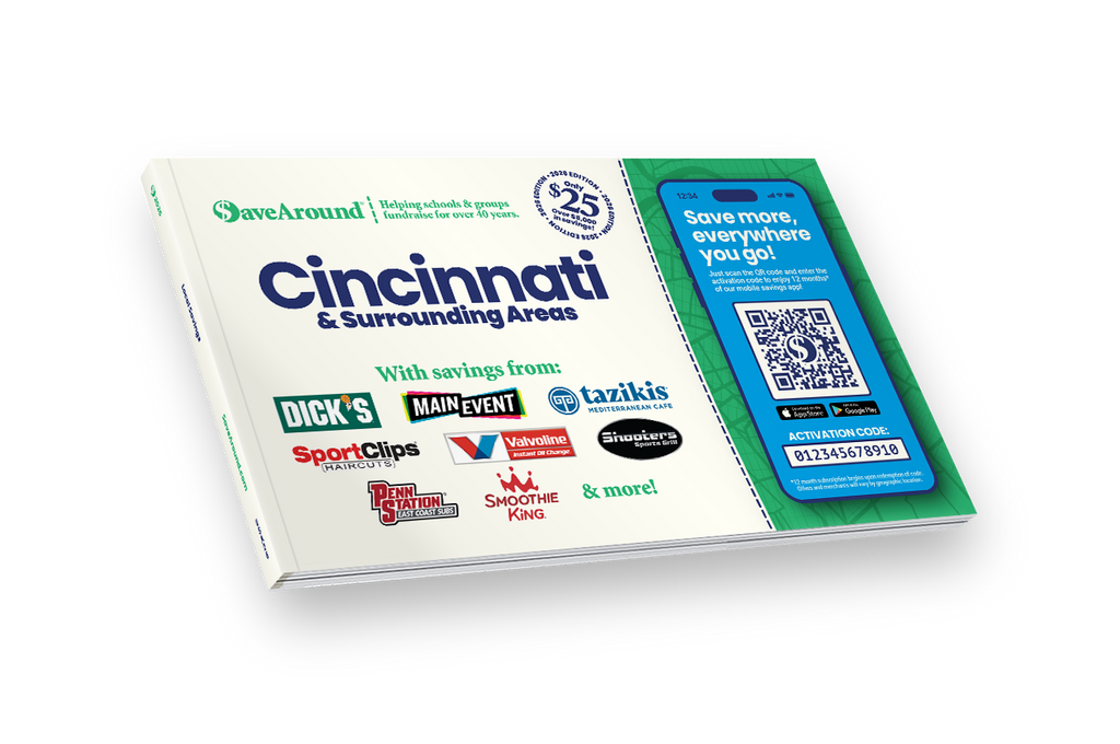 2026 Cincinnati & Surrounding Areas SaveAround® Coupon Book